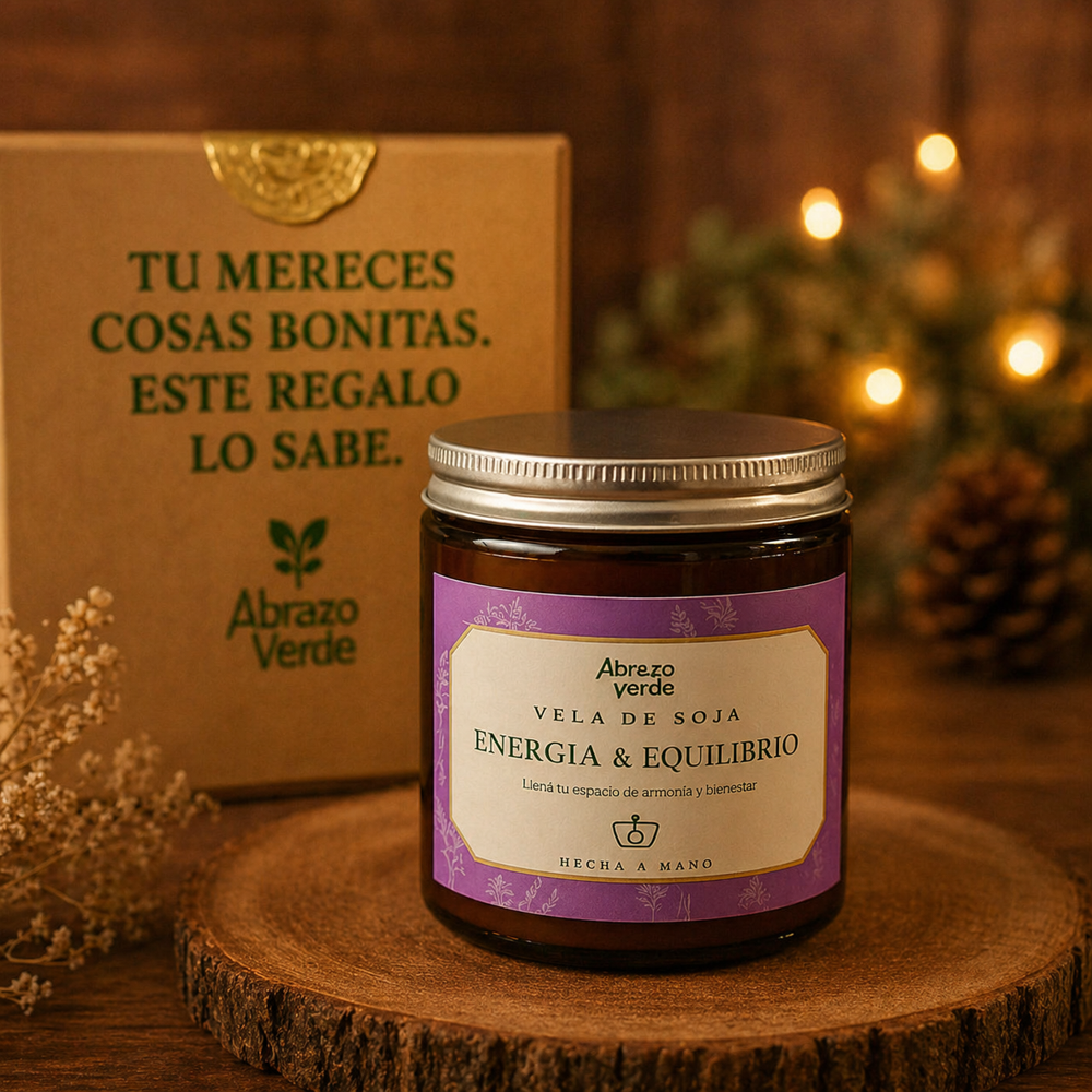 Abrazo de Luz – Vela Premium