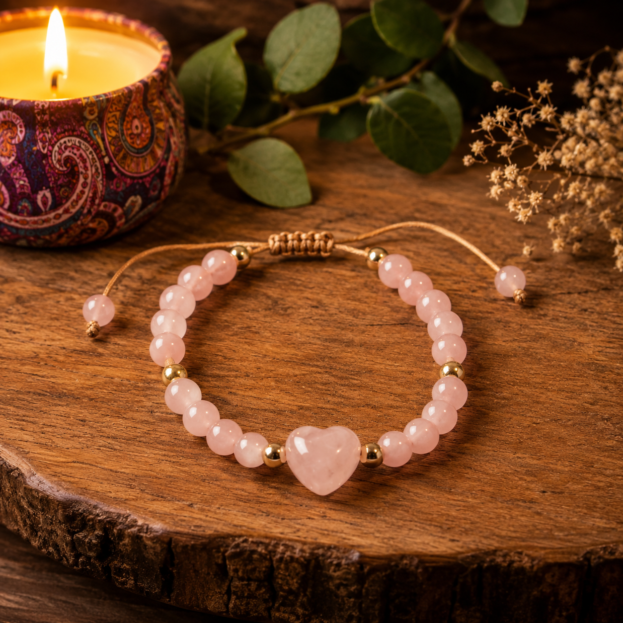 Bohemia del Amor – Cuarzo Rosa