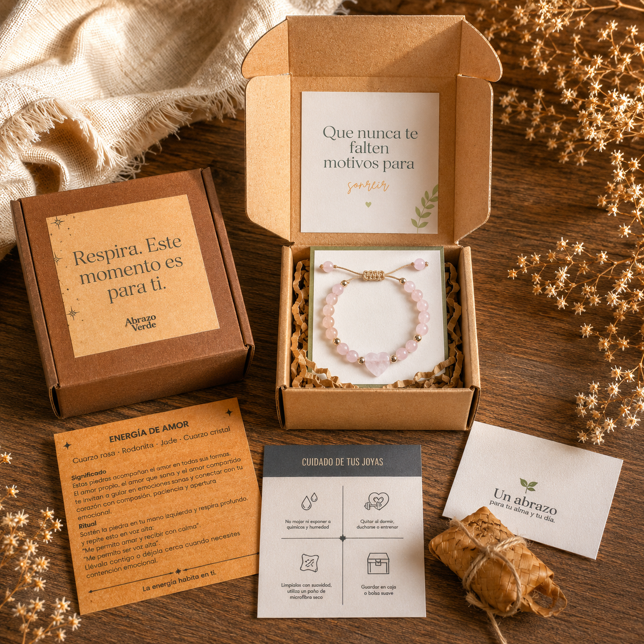 Bohemia del Amor – Cuarzo Rosa
