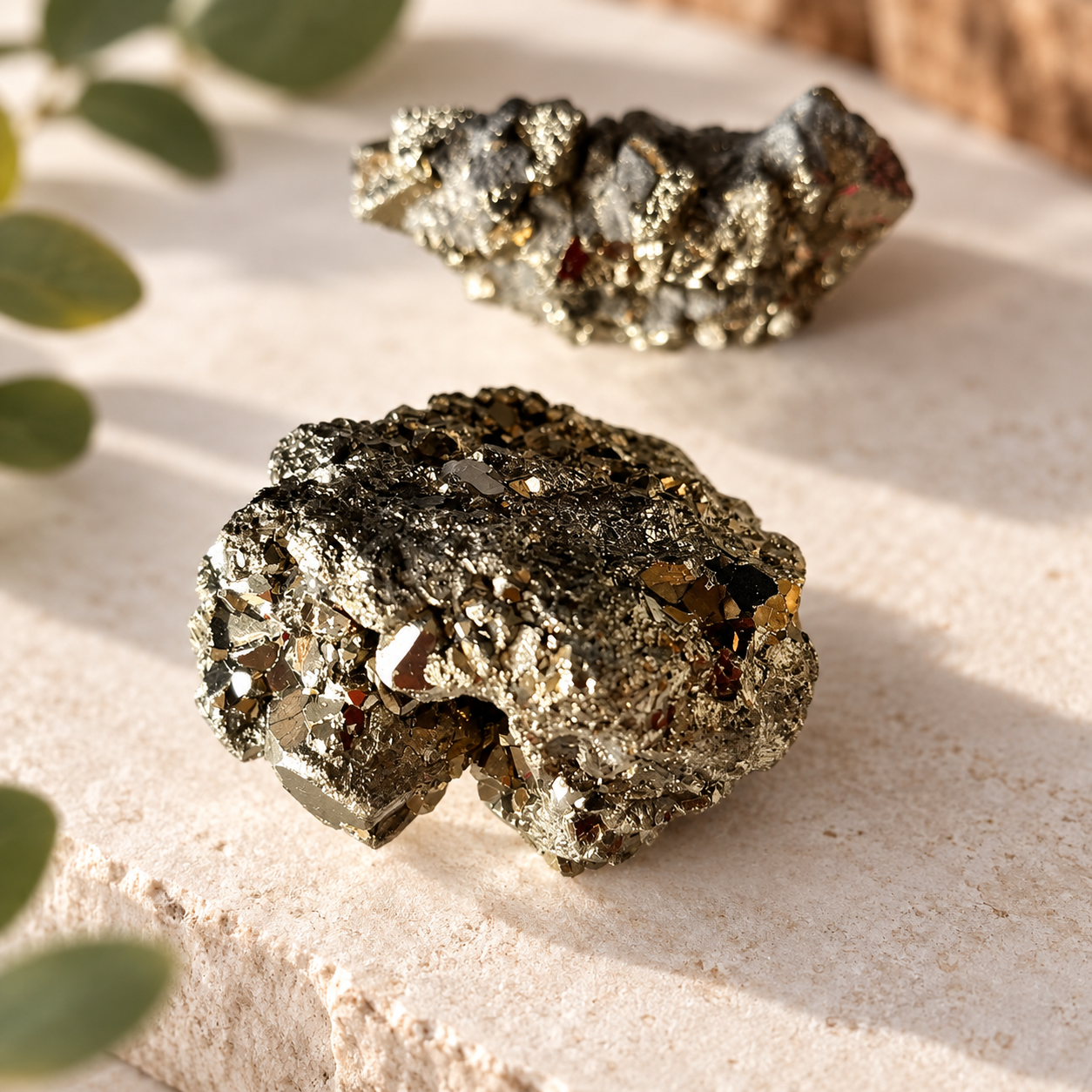 Pirita Natural en Bruto – Piedra de Prosperidad y Abundancia