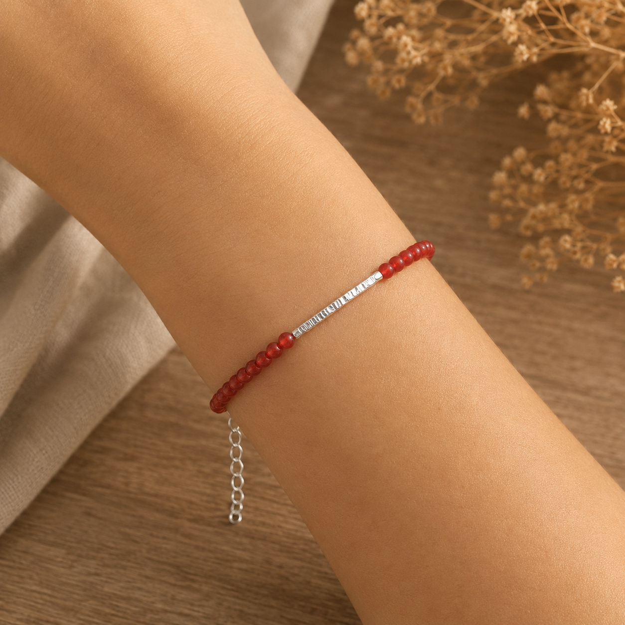 Pulsera Corazón Valiente