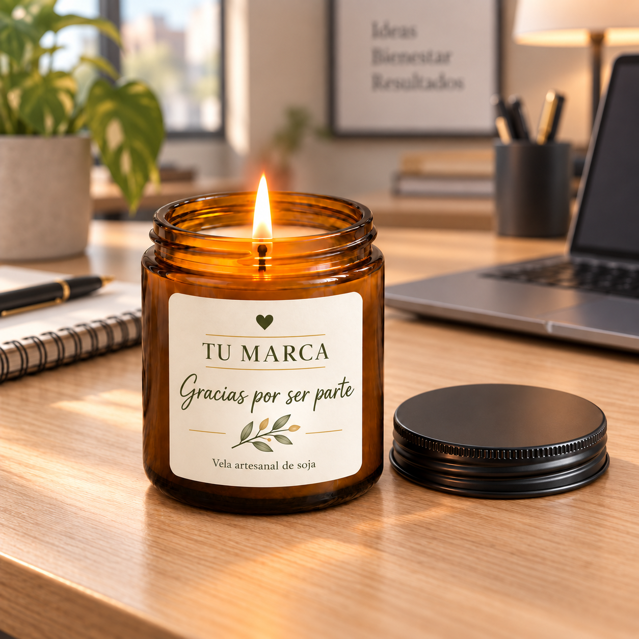 Velas Corporativas Personalizadas – Regalos con Intención